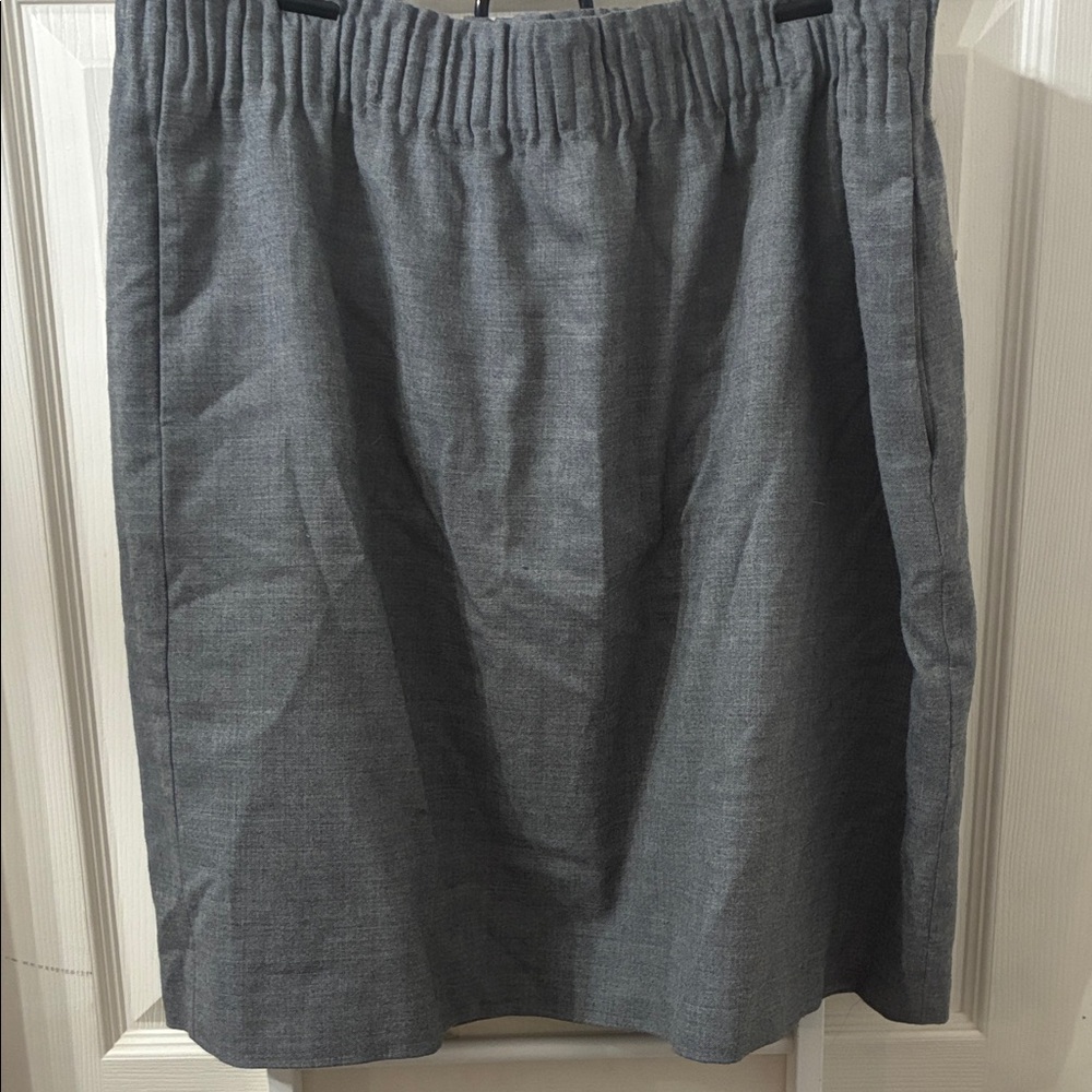 J. Crew Charcoal Pencil Skirt